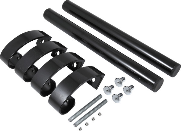 Изображение товара Ручка дверная БУЛАТ РС-02.345.9005 (черный)