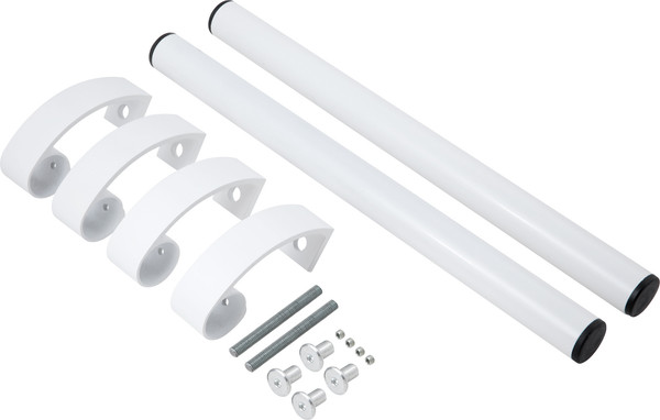 Изображение товара Ручка дверная БУЛАТ РС-02.400.9016 (белый)