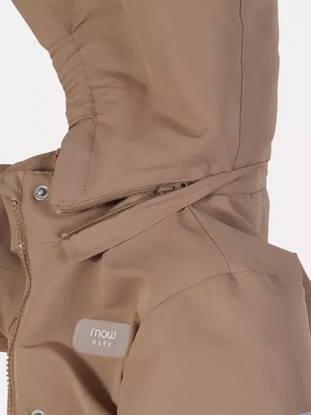 Изображение товара Комбинезон прогулочный детский MOWbaby Eskimo / 158/16-74 (латте, р.74)