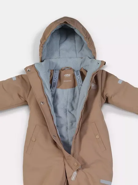 Изображение товара Комбинезон прогулочный детский MOWbaby Eskimo / 158/16-74 (латте, р.74)