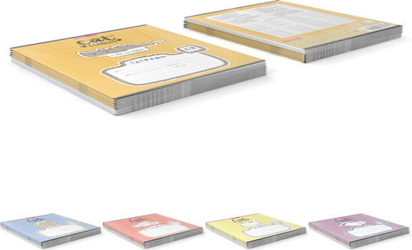 Изображение товара Тетрадь Erich Krause Funny Kittens / 58382 (12л, клетка)