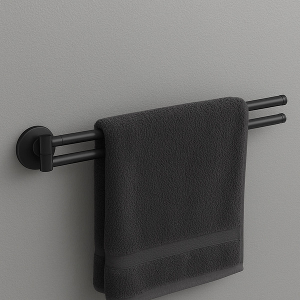 Изображение товара Набор аксессуаров для ванной Lauter 21SH602А2 + 21SH62092 (Matt Black, 2 предмета)