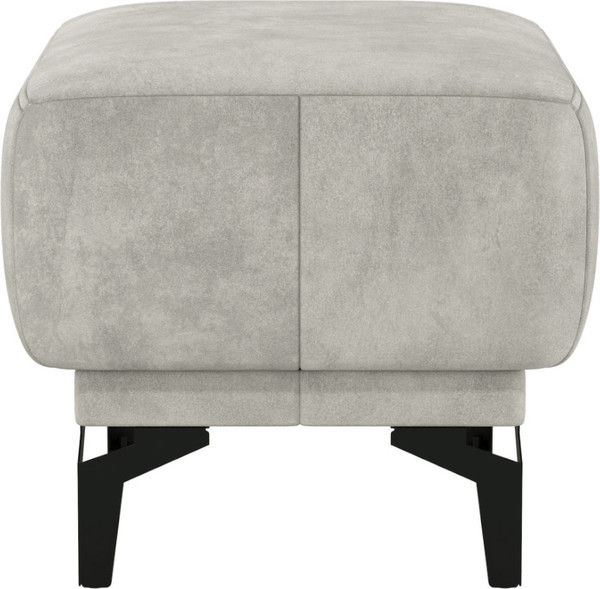 Изображение товара Пуф Олмеко Одри (велюр Олимпия 060 серебристый серый)