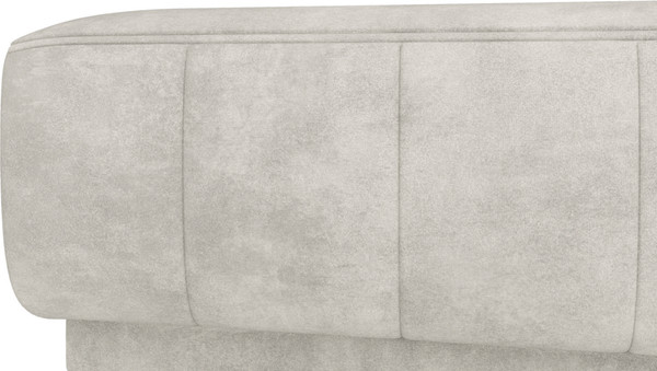 Изображение товара Пуф Олмеко Одри (велюр Олимпия 060 серебристый серый)