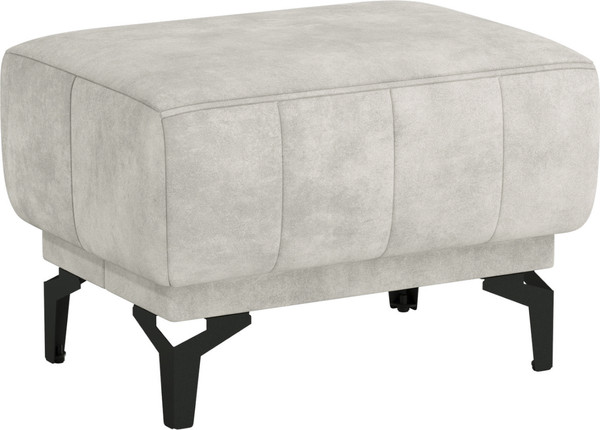 Изображение товара Пуф Олмеко Одри (велюр Олимпия 060 серебристый серый)