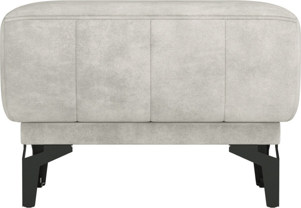 Изображение товара Пуф Олмеко Одри (велюр Олимпия 060 серебристый серый)