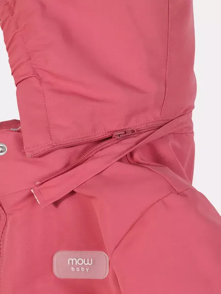 Изображение товара Комбинезон прогулочный детский MOWbaby Eskimo 158/18-92 (Rose, р.92)