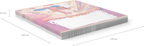 Изображение товара Тетрадь Erich Krause Волшебный друг / 58233 (12л, клетка)