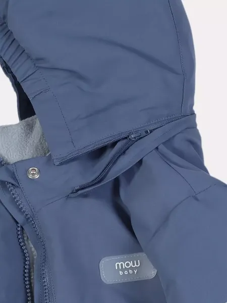 Изображение товара Комбинезон прогулочный детский MOWbaby Eskimo 158/20-80 (синий, р.80)