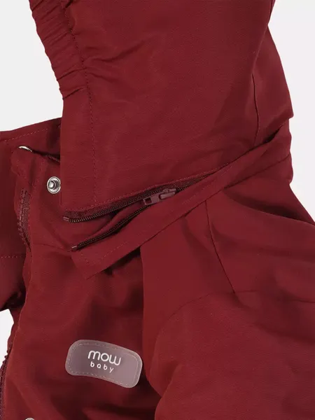 Изображение товара Комбинезон прогулочный детский MOWbaby Eskimo 158/21-86 (Maroon, р.86)
