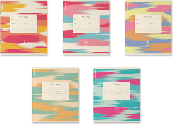 Изображение товара Тетрадь Erich Krause Ornament / 65547 (12л, клетка)