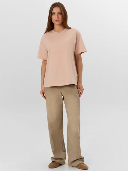 Изображение товара Футболка Mark Formelle 112678-2 (р.164/170-108-114, бежевый)