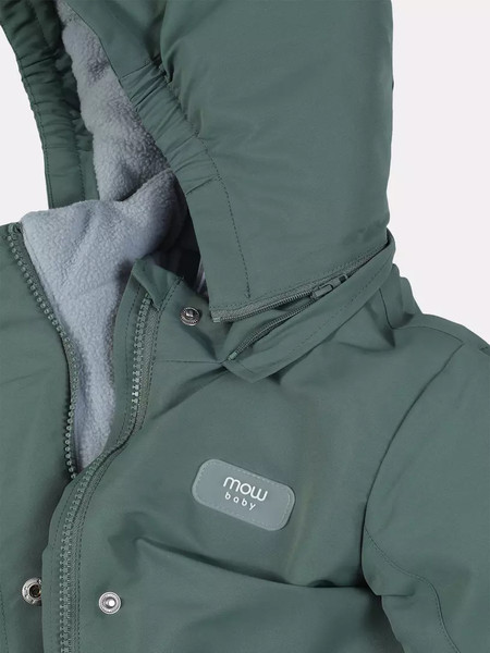 Изображение товара Комбинезон прогулочный детский MOWbaby Alaska new 162/11-86 (зеленый, р.86)