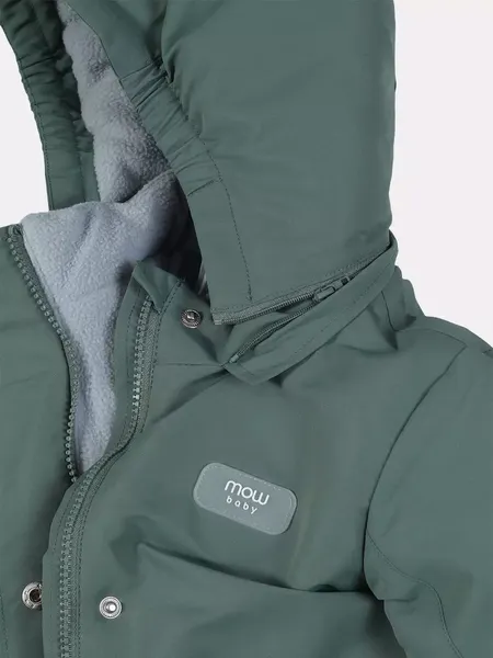 Изображение товара Комбинезон прогулочный детский MOWbaby Alaska new 162/11-92 (зеленый, р.92)