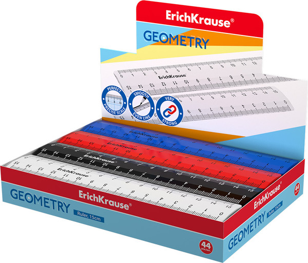 Изображение товара Линейка Erich Krause Classic / 53875 (в ассортименте)