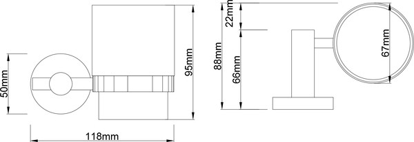 Изображение товара Набор аксессуаров для ванной и туалета Lauter 21SH72062 + 21SH72092 + 21SH72102 + 21SH70012 (Matt Black, 4 предмета)
