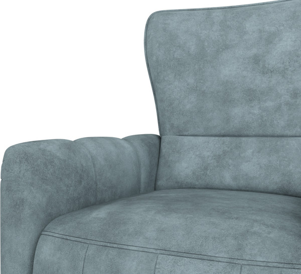 Изображение товара Кресло мягкое Олмеко Одри (велюр Олимпия 089 сине-зеленый)