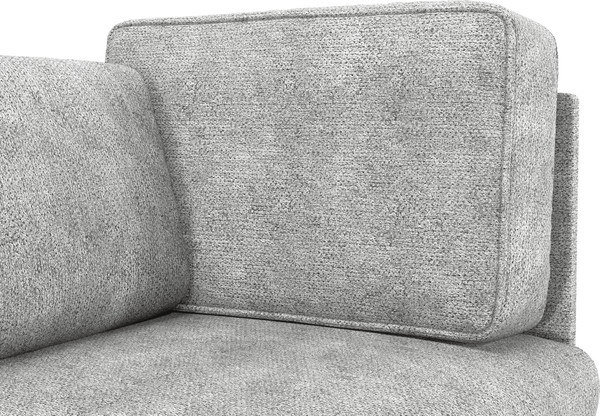 Изображение товара Кресло мягкое Олмеко Шелдон (велюр Sierra 1 светло-серый)