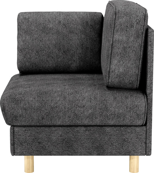 Изображение товара Кресло мягкое Олмеко Шелдон (велюр Sierra 9 темно-серый)