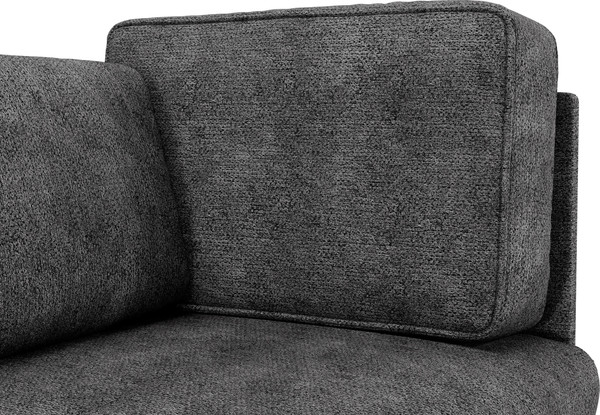 Изображение товара Кресло мягкое Олмеко Шелдон (велюр Sierra 9 темно-серый)