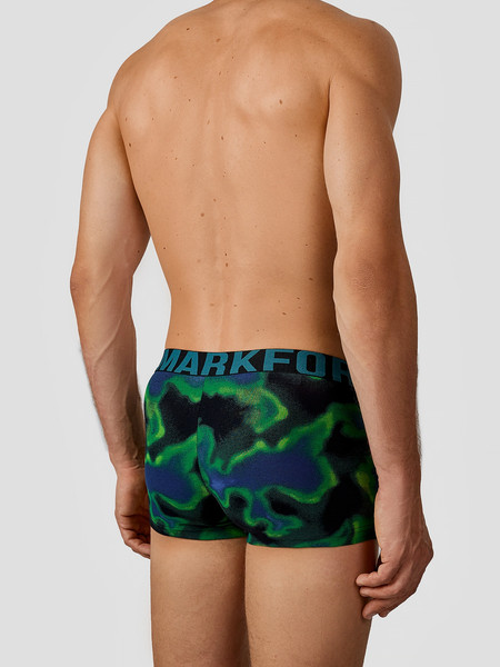 Изображение товара Трусы мужские Mark Formelle 411225 (р.86-96, разводы на черном)