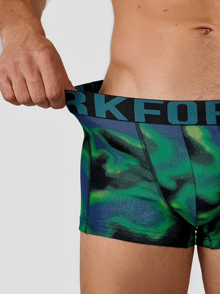 Изображение товара Трусы мужские Mark Formelle 411225 (р.86-96, разводы на черном)