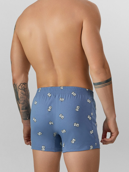 Изображение товара Трусы мужские Mark Formelle 411152 (р.102-112, игральные кости на джинсе)