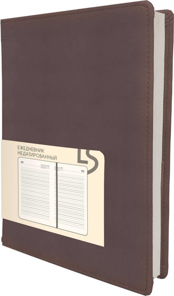 Изображение товара Ежедневник Listoff Maple / ЕКМ52613604 (136л, серый/фиолетовый)