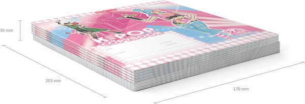 Изображение товара Тетрадь Erich Krause K-POP / 58261 (24л, клетка)