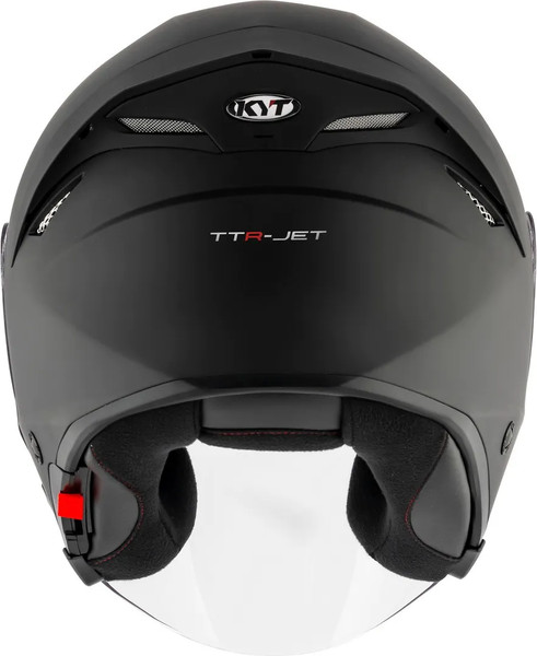 Изображение товара Мотошлем KYT Ttr-Jet Plain Y6TJ00X6.3 (S, черный матовый)