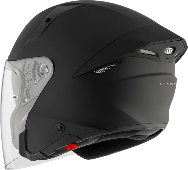Изображение товара Мотошлем KYT Ttr-Jet Plain Y6TJ00X6.3 (S, черный матовый)