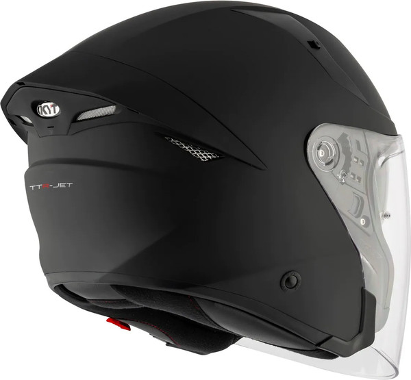 Изображение товара Мотошлем KYT Ttr-Jet Plain Y6TJ00X6.4 (M, черный матовый)