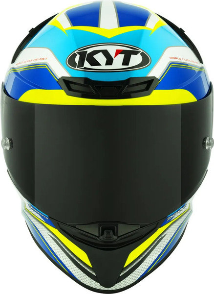 Изображение товара Мотошлем KYT Tt-Revo Grand Prix Y6TR0004.5 (L, белый/синий)