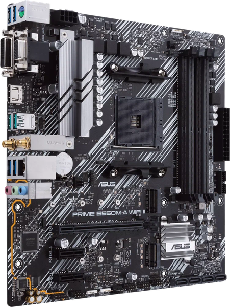 Изображение товара Материнская плата Asus Prime B550M-A Wi-Fi II