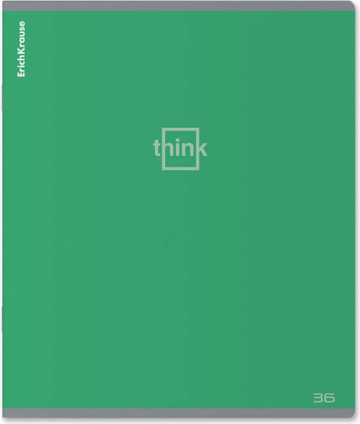 Изображение товара Тетрадь Erich Krause Think / 63284 (36л, клетка)
