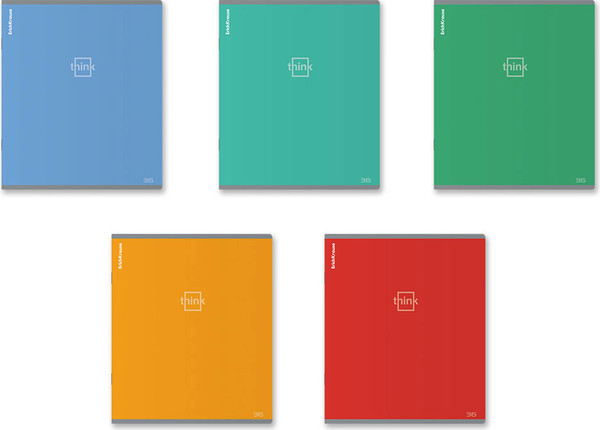 Изображение товара Тетрадь Erich Krause Think / 63284 (36л, клетка)