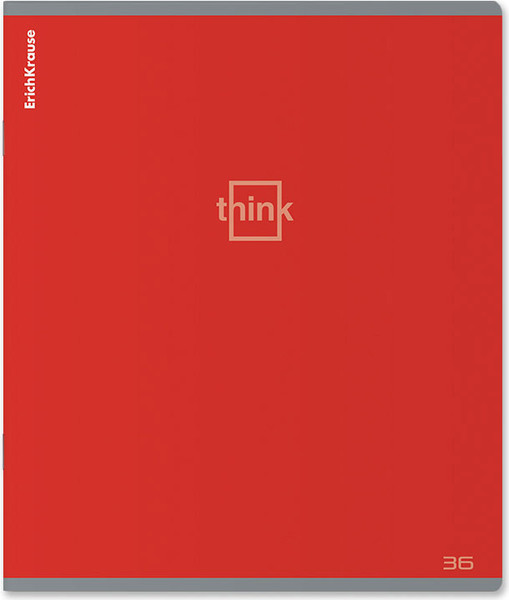 Изображение товара Тетрадь Erich Krause Think / 63284 (36л, клетка)