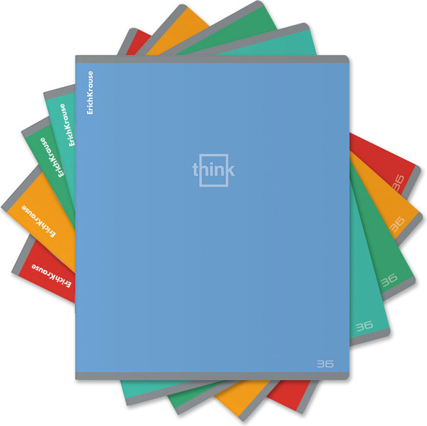 Изображение товара Тетрадь Erich Krause Think / 63284 (36л, клетка)