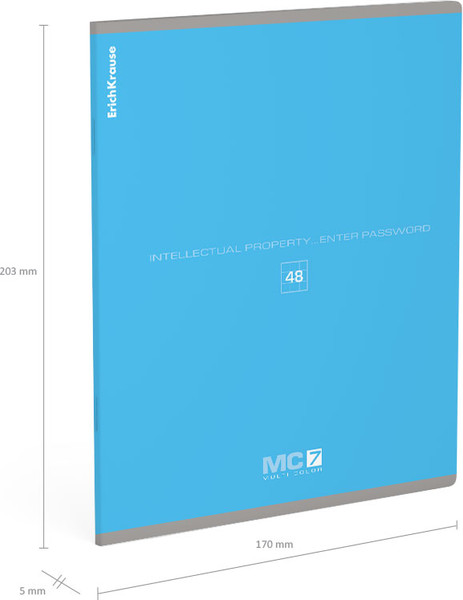 Изображение товара Тетрадь Erich Krause MC-7 / 56595 (48л, клетка)