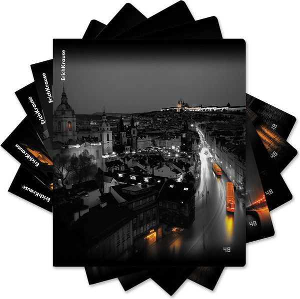 Изображение товара Тетрадь Erich Krause Urban Lights / 63310 (48л, клетка)