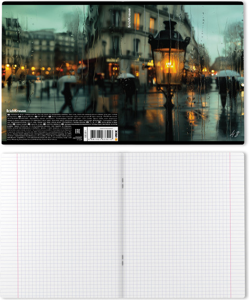 Изображение товара Тетрадь Erich Krause Outside / 63301 (48л, клетка)