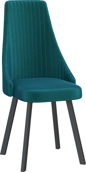 Изображение товара Стул Олмеко Лион (велюр конфетти изумруд/черный)