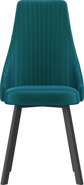 Изображение товара Стул Олмеко Лион (велюр конфетти изумруд/черный)