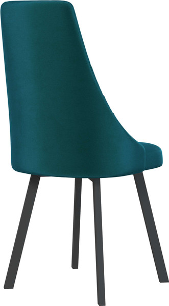 Изображение товара Стул Олмеко Лион (велюр конфетти изумруд/черный)