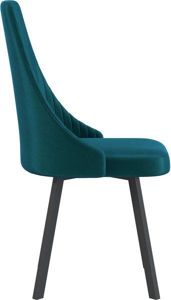 Изображение товара Стул Олмеко Лион (велюр конфетти изумруд/черный)