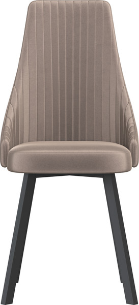 Изображение товара Стул Олмеко Лион (велюр конфетти мокко/черный)