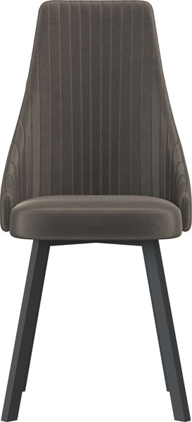 Изображение товара Стул Олмеко Лион (велюр конфетти стоун/черный)