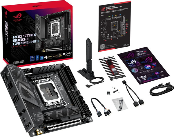 Изображение товара Материнская плата Asus ROG Strix B860-I Gaming WiFi