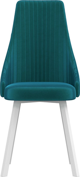 Изображение товара Стул Олмеко Лион (велюр конфетти изумруд/белый)