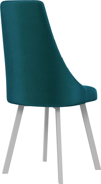 Изображение товара Стул Олмеко Лион (велюр конфетти изумруд/белый)